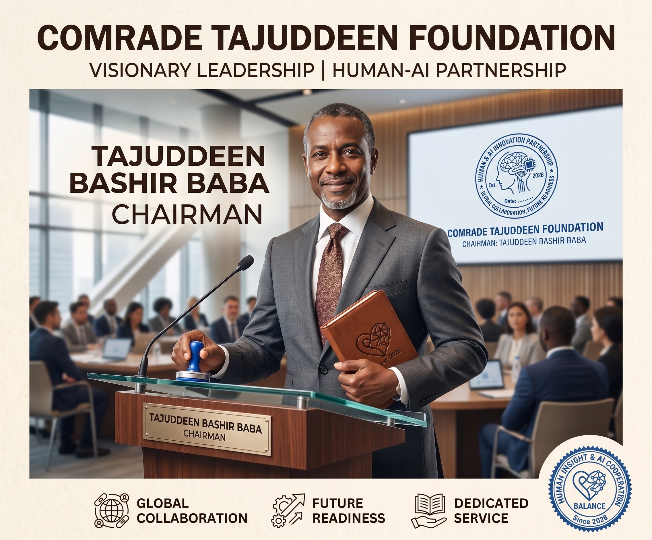 Tajoudddeen Bashir Baba, CNA, FCFA, MCIML